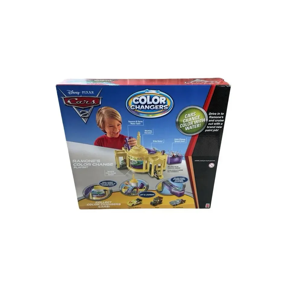 Disney Pixar Cars Ramones Color Change Playset New Sealed Rare